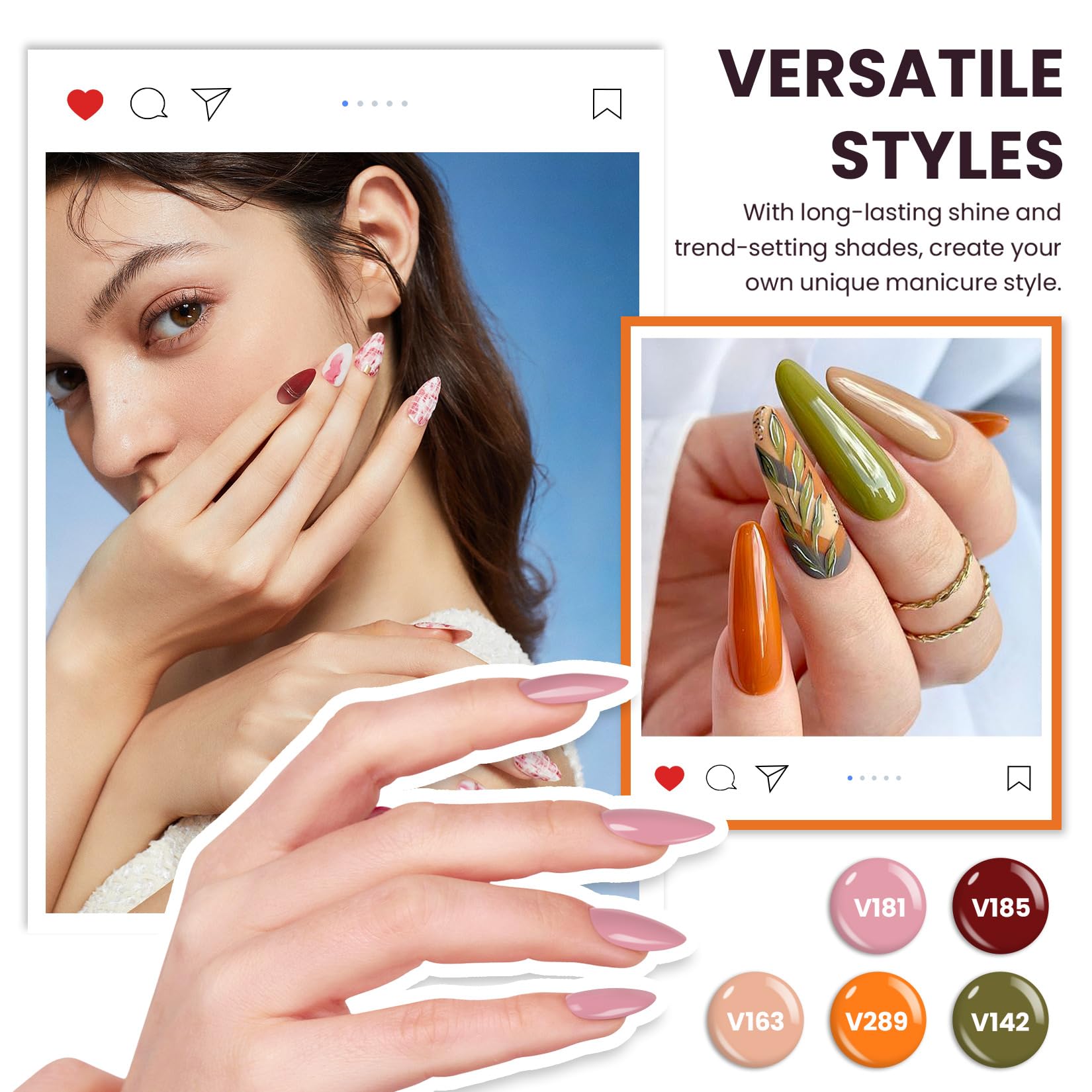 Amazon.co.jp: VANREESA ジェルネイルポリッシュキット U V ライト付き